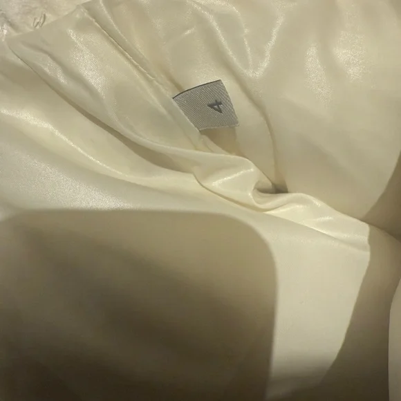 Moncler Shiny Cream Puffer Vest - Picture 9 of 9